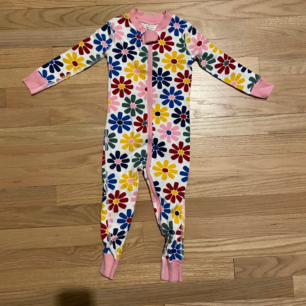 Hanna Andersson zip PJ size3 girls